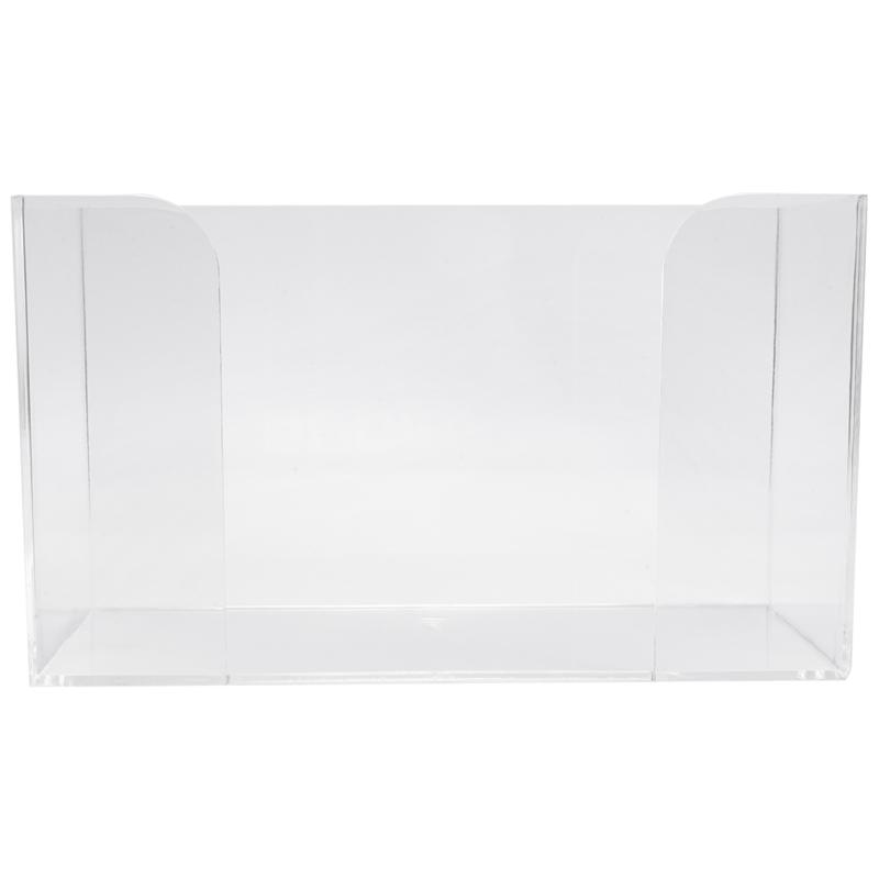 A95I-Countertop Paper Towel Dispenser,Clear Guest Towel Napkin Holder, Suitable For Z-Fold, C-Fold Or Multi-Fold Paper Towels