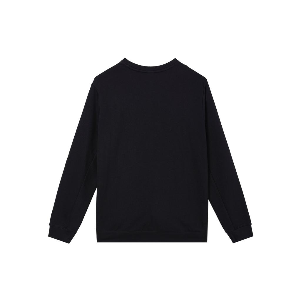 Nike Embroidered Logo Crew Neck Sweatshirt Men Tops Black FB5510-010