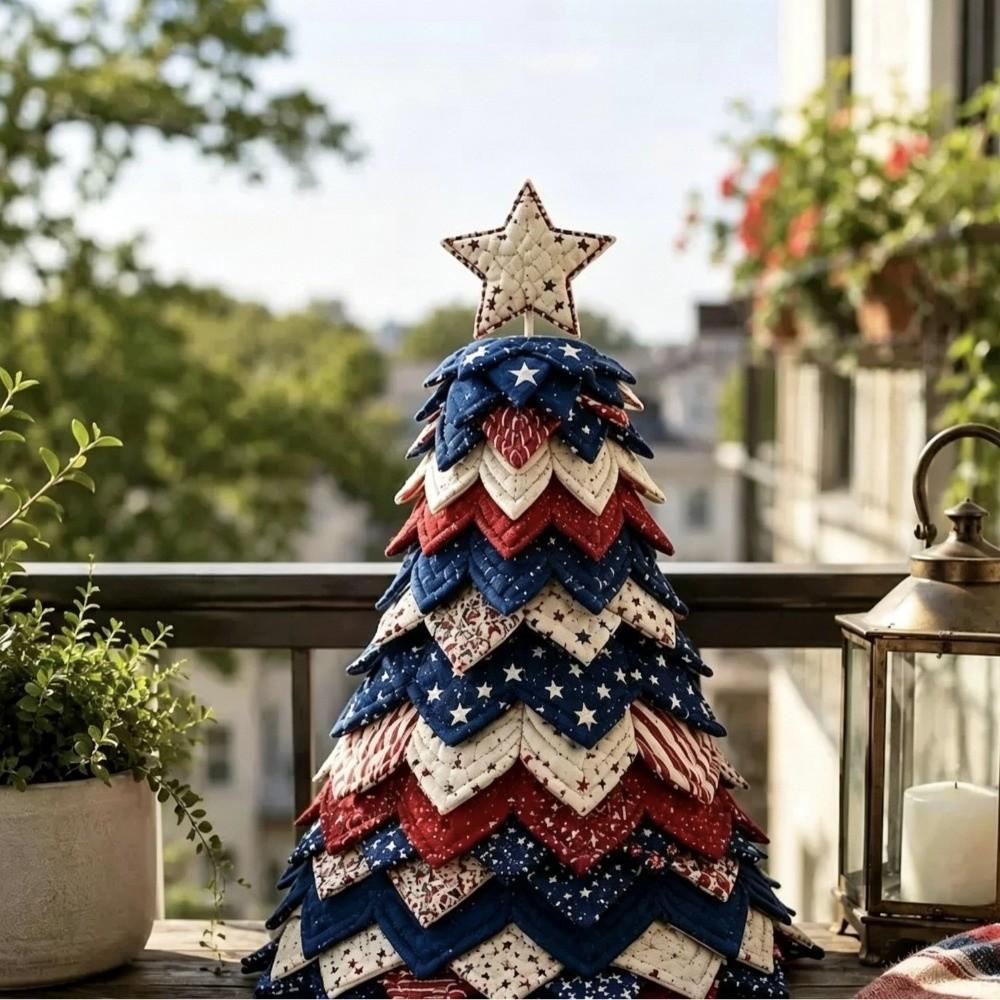 Kit Albero di Natale Trapuntato Vintage Zucca Fantasma Cucito a Mano Albero del Festival Decorazione Patchwork per la Casa