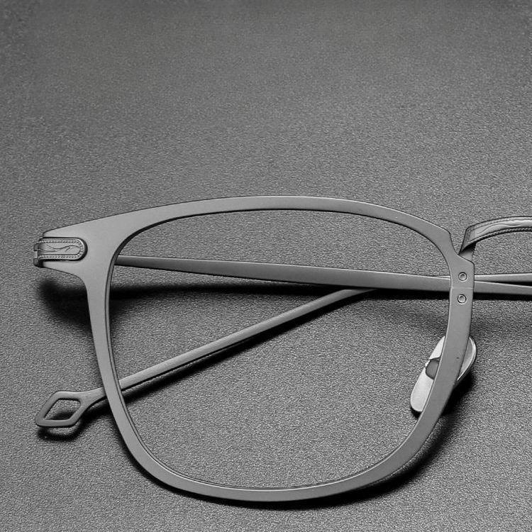 Retro håndverksbriller, ultralett metallstil, forskjellige firkantede rammer, Wenles samme anti-blått lysmateriale brilleinnfatninger