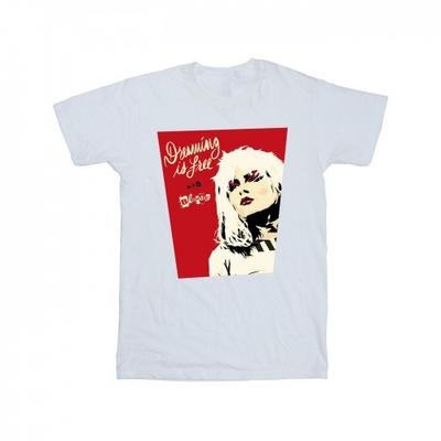 Girls Dreaming Is Free Cotton T-Shirt