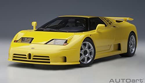 AUTOart 1/18 Bugatti EB110 SS Yellow Finished Product 70918