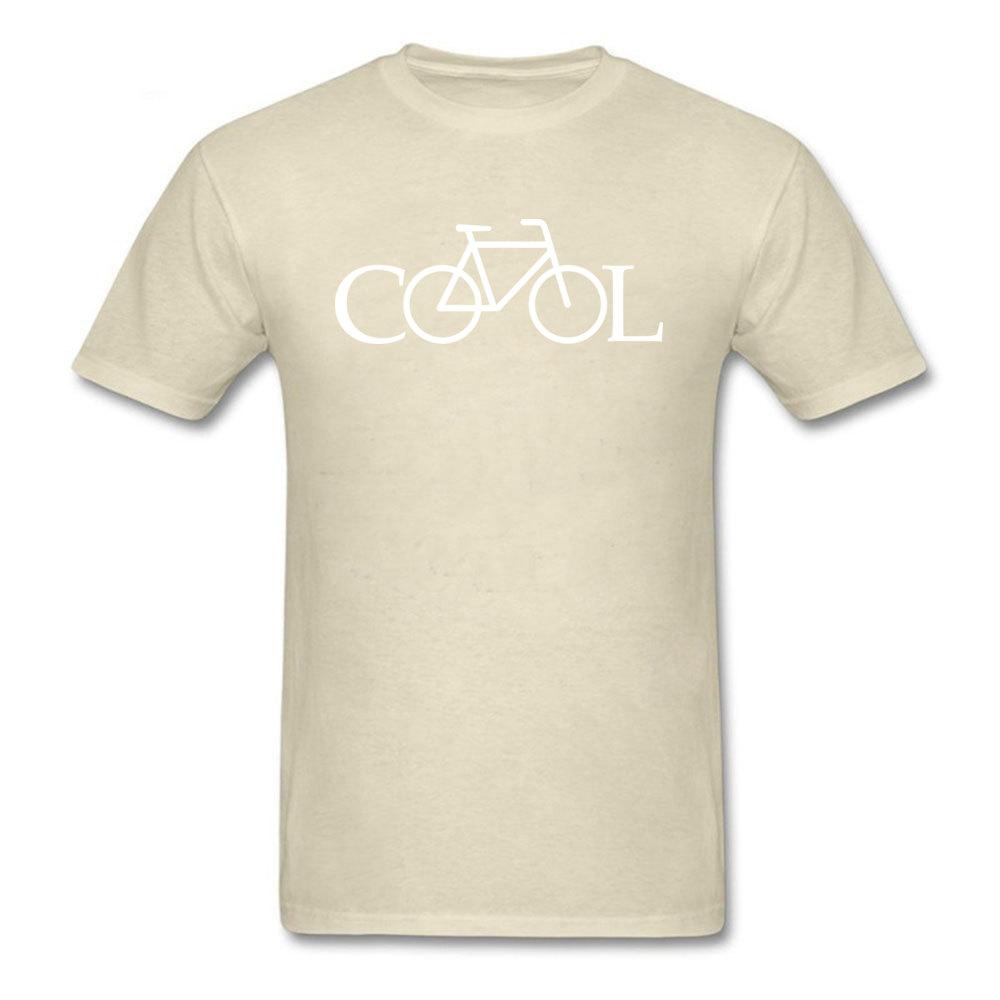 Unisexs Tshirts Bicycle Its Cool Unisex Funny Tshirt Simple Style Printed T Shirt Letter Cotton O Neck Tees New Year Day Gift