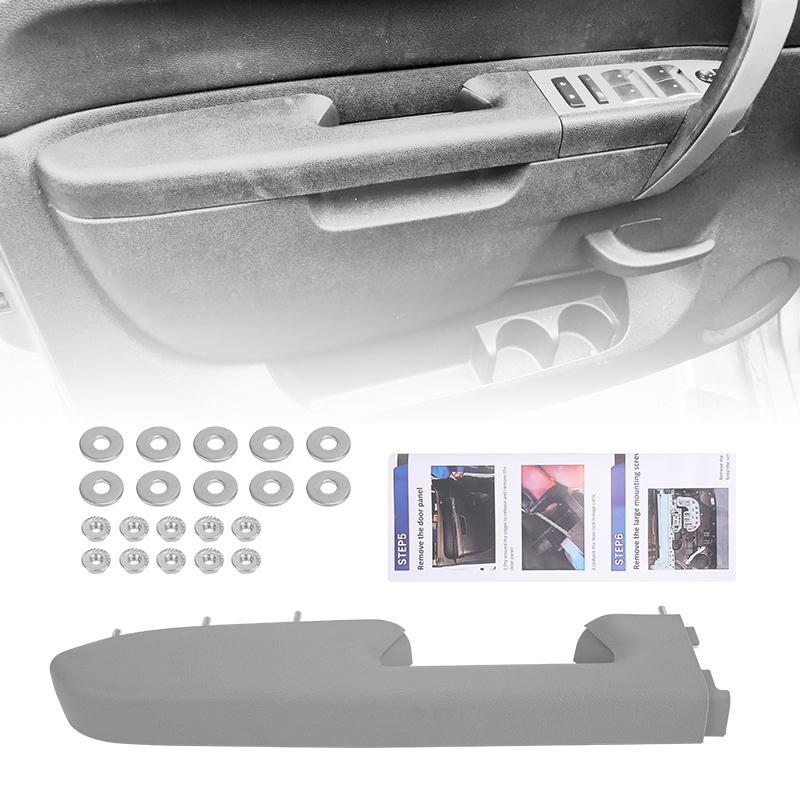Front Left Door Armrest Repair Kit Driver For Chevy Silverado GMC Sierra 1500 2500HD 3500HD 2010-2014 22818465 20920830 20924566