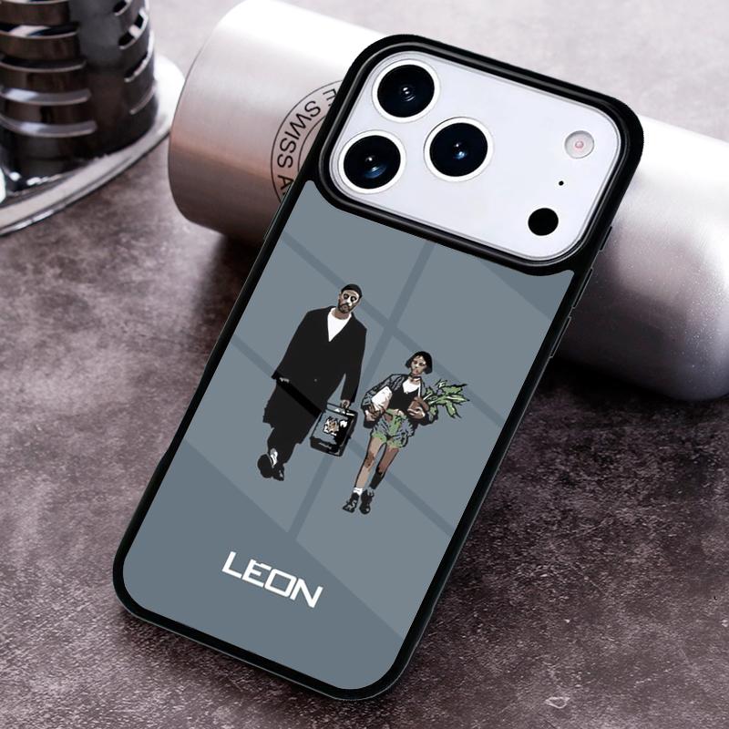Killer Leon Famous Movie Phone Case for iPhone 17 16 15 Pro Max Air 14 13 12 11 Plus Shockproof Cover