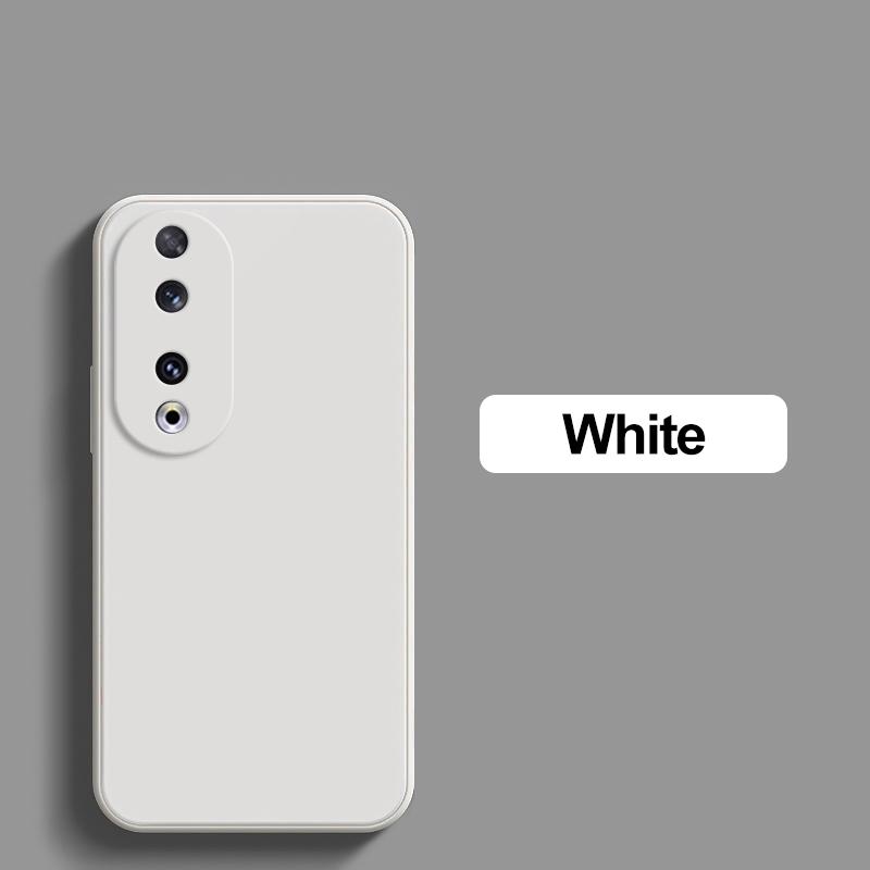Für Honor 90 Pro Honor90 Pro Hülle Quadratische Flüssigsilikon Weiche Hülle Für Honor 90 Pro Honor90 90Pro 5G Stoßfeste Handyhülle