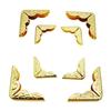 100Pcs Photo Album Reinforcements Metal Album Corner Protectors Vintage Corner Guards For Scrapbook Preservation