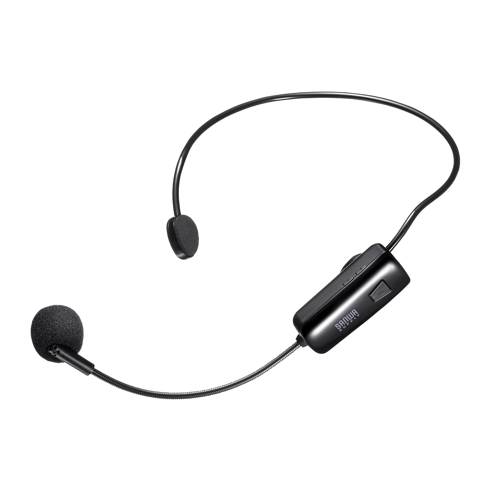 

Sanwa Supply Wireless Headphone (for MM-SPAMP15) MM-SPAMP15WHM чёрный