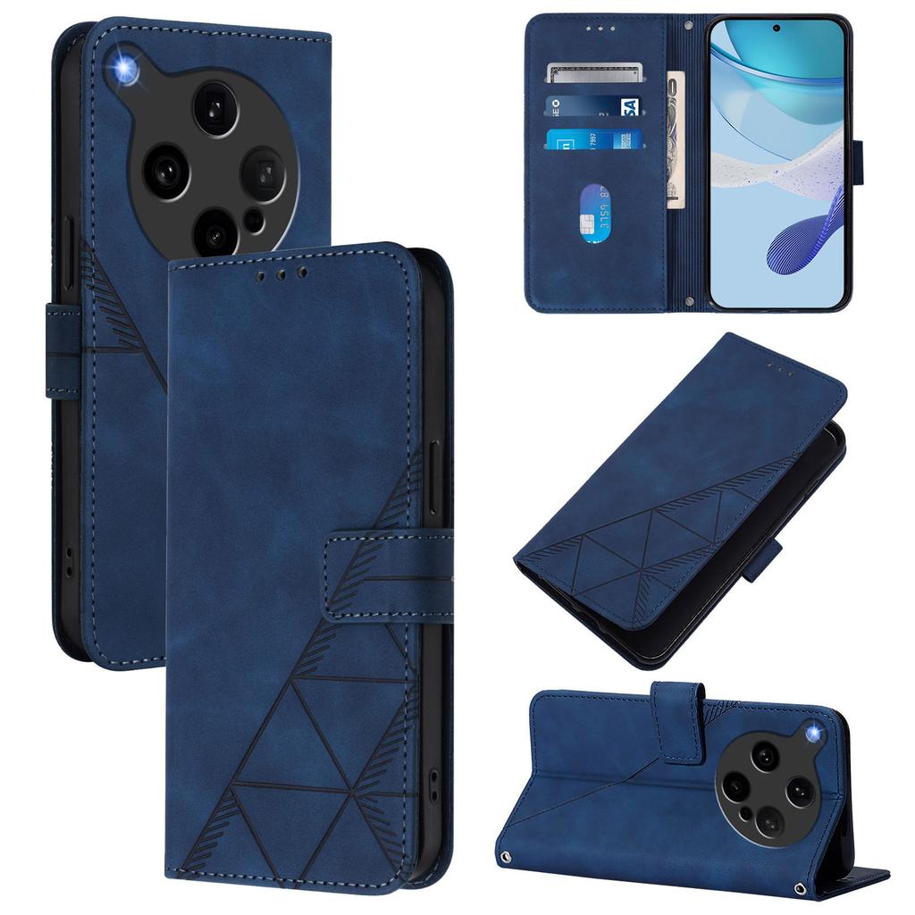 For Oppo Find X8 Ultra 5G Leather Case with Hand Strap Wallet Stand Phone Cover