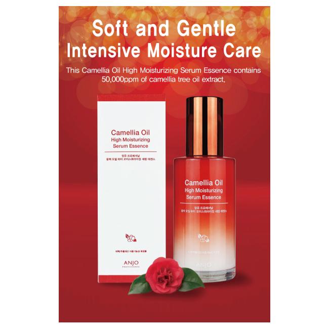 ANJO Camellia Oil High Moisturizing Serum Essence 100ml (3 Options)