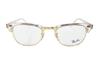 Photochromic Eyeglasses Set HOYA Photochromic Suntech 49 Size CLUBMASTER Eyeglasses Frame Color-Changing BrownRay-Ban RB5154-5762-49 RX5154-5762-49