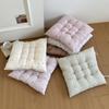 New Soft Tatami Cushion Floral Large Chair Cushion Thicken with Fixing Strap Yoga Seat Cushion For Home Balcony Window