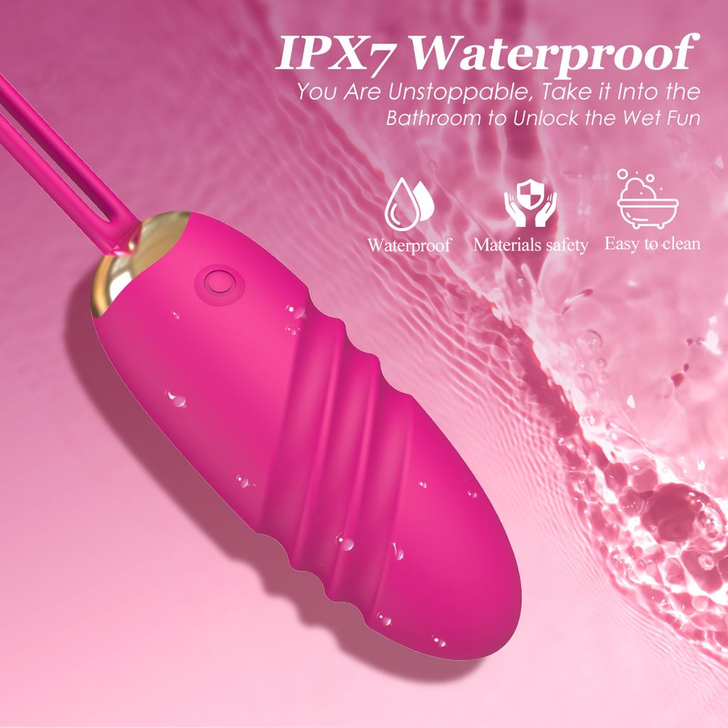 Wireless Control Telescopic Vibrator G-spot Massager Dildo Clitoral Stimulator 100% Silicone Female Adult Sex Toys