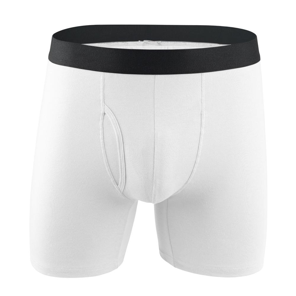 

Men s underwear, pure cotton men s flat-angle fat men s underwear with extended opening, sports solid color. chinese code 5xl/us code xxl