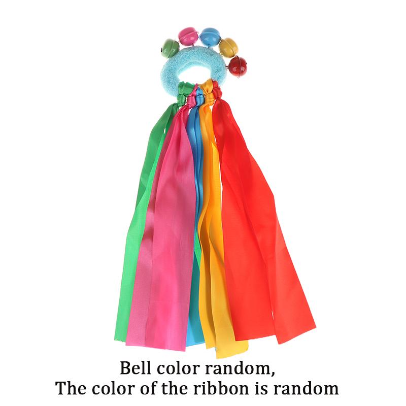 1 buc panglică pentru încheietura mâinii pentru sporturi de echipă pompon majorete meci mare pom club dans props brățară elastică cu frânghie elastică