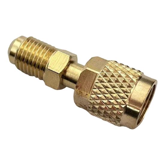 Refrigerant Brass Adapter Rustproof Corrosion Resistant R32/R454B Air Conditioner Reverse