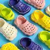 Children Cute Garden Shoes Summer Anti-slip Wear-resistant Cave Sandals Boy And Girl Outdoor Slippers Can DIY Decoration