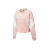 Moletom Rebel Colorblock de Corte Solto com Gola Careca Feminino Moletom Rosa 586520-15