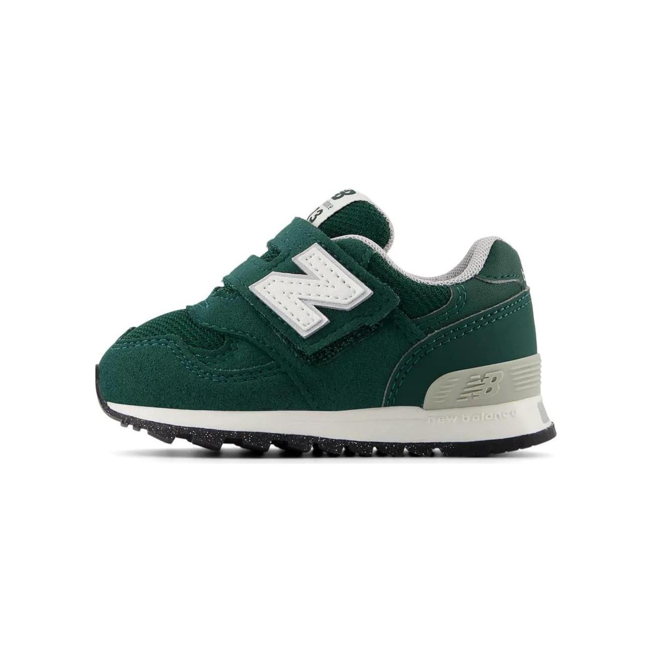 New Balance NB 313 Slip Resistant Abrasion Resistant Low top Toddler Shoes Green Gray Baby IO313JK2 Wide (W) 22.5