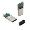 USB-C 3.1 Male Solder Connector for Fast Charging