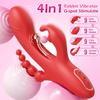 Rabbit Vibrator Clitoral Sex Toys G Spot Vibrator Dildo For Women Powerful 9 Vibration Clit Nipple Anal Stimulator Adult Toys 18