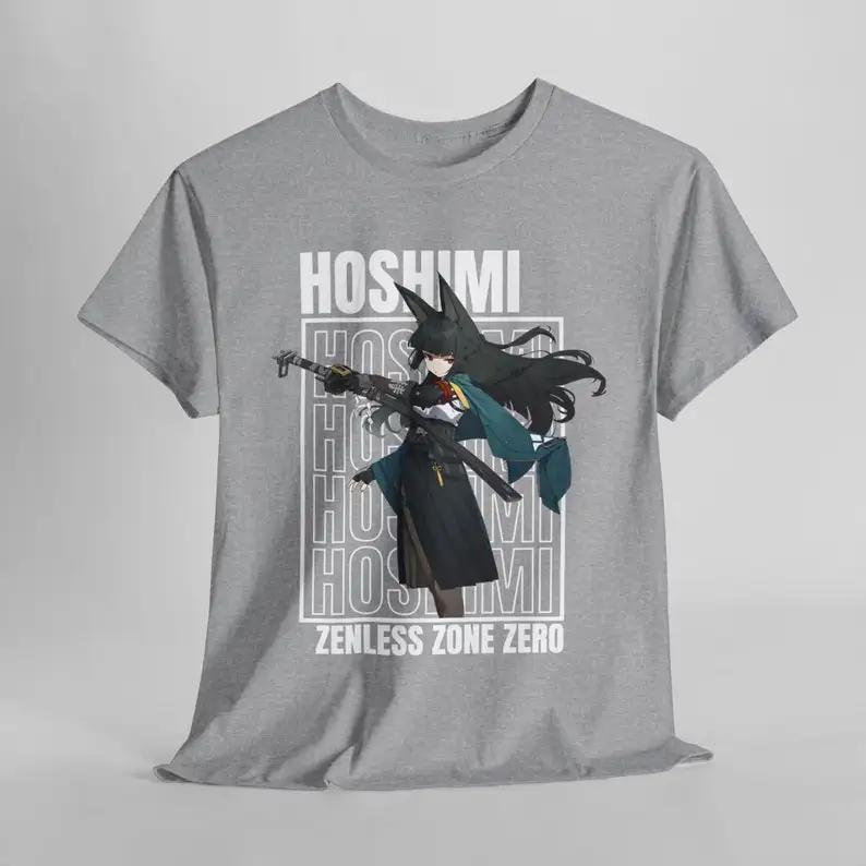 Hoshimi Zenless Zone Zero Anime Streetwear T-Shirt