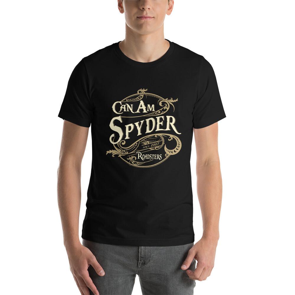 Can-Am Spyder Retro Black Short-sleeve unisex t-shirt S