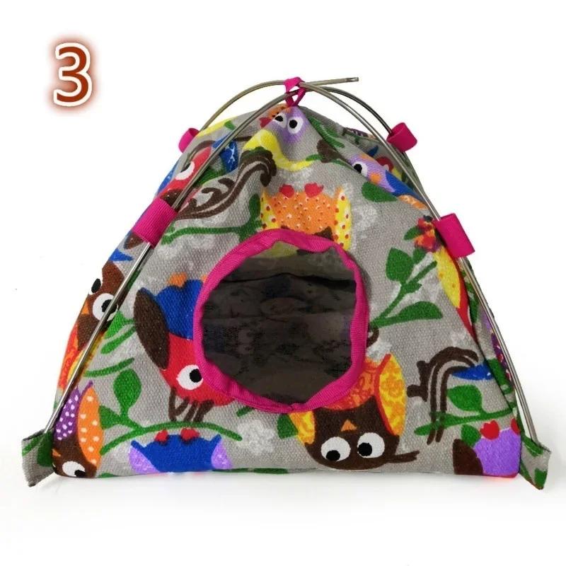 Parrot Tent Canvas Nest Sleeping Bag Floor Hanging Bird's Nest Hamster Cotton Nest Hammock