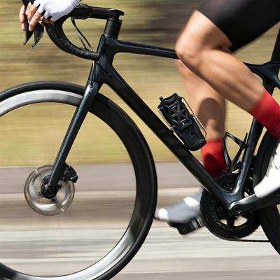 Portaborraccia per Bicicletta Design Vuoto Supporto Stabile Antiscivolo Portabicchieri Universale per Bici Scooter Passeggini Sedie a Rotelle