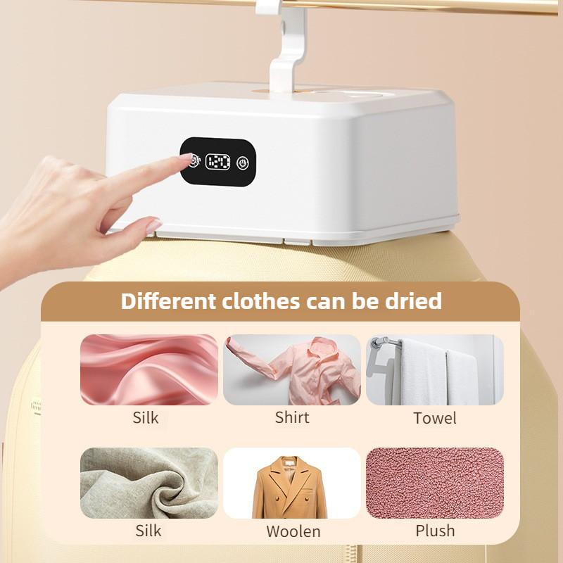600W Foldable Dormitory Clothes Drying Equipment Portable Electric Dryer Household Small Fast Heating Clothes Dryer