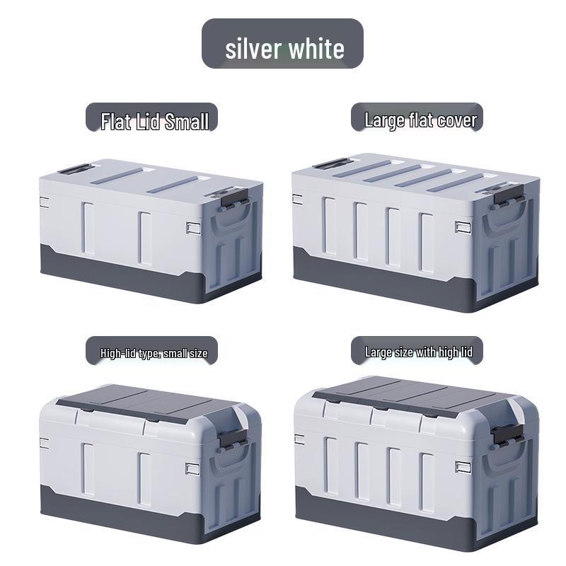 Large Foldable Car Trunk Organizer for Camping, Clothes, and Toys