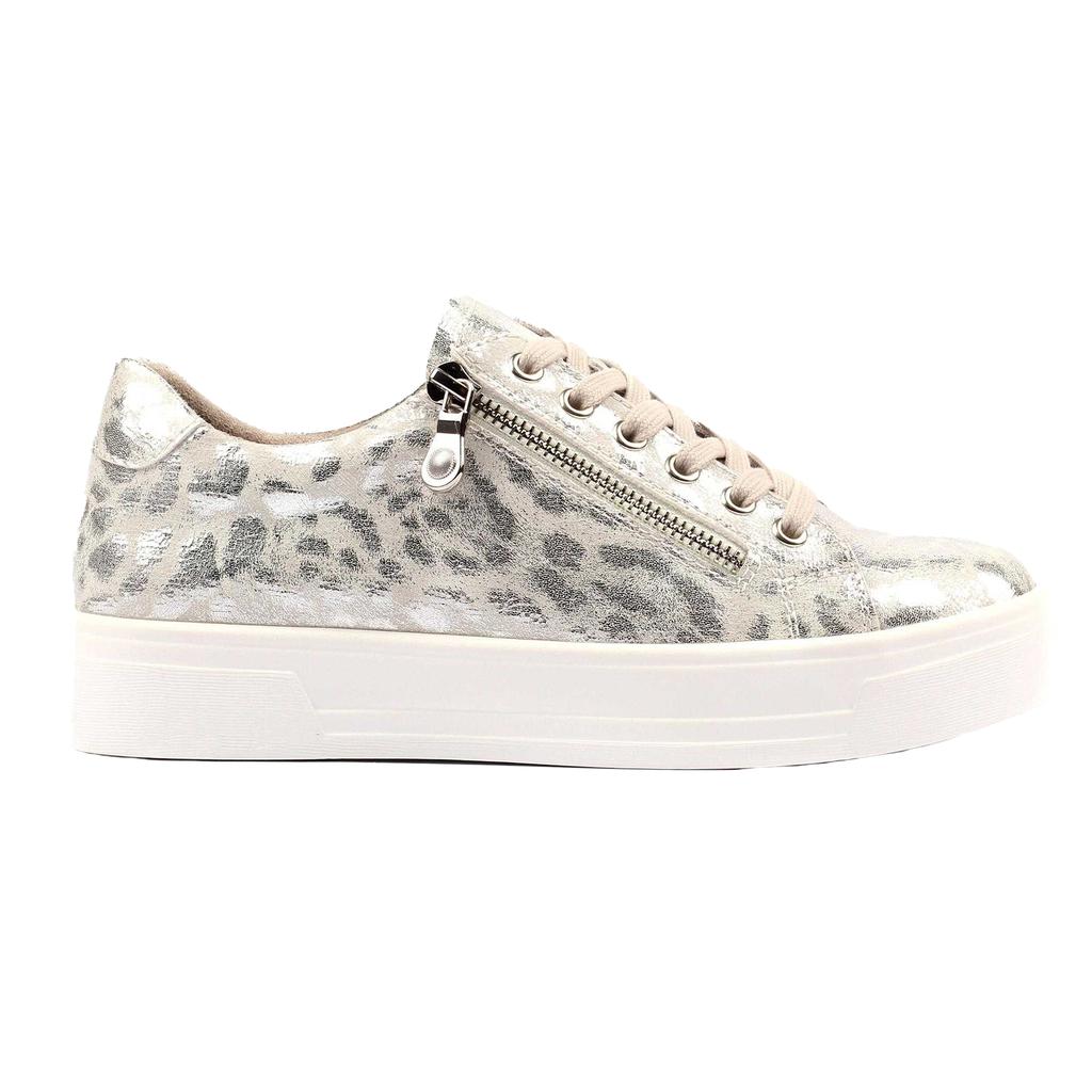 Lunar Womens/Ladies Charm ll Animal Print Trainers
