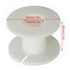 20PCS Universal 39x15x26mm Plastic Empty Wire Spools Reusable Robust Speaker Crossover Spools Thread Wire Spools Cable Inductor