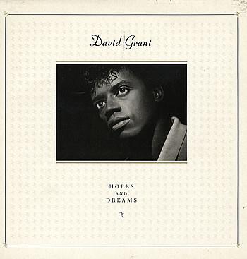 LP Record DAVID GRANT - Hopes And Dreams CHR1483 CHRYSALIS 1985 UK Soul/Funk Used
