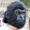 Masque Gorille Tête Complète Latex Animal Costume d'Halloween Fête Horreur Cosplay Accessoires