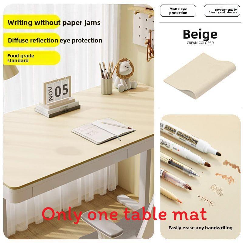 Kids Study Desk Mat With Polyester Material And Antislip Surface For Children And Students
