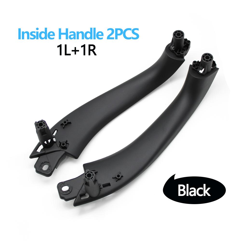 2PCS Car Front Rear Inner Door Left Right Handle Inside Pull Handle Panel Cover Trim For BMW X3 X4 G01 G02 F97 F98 2018-2022