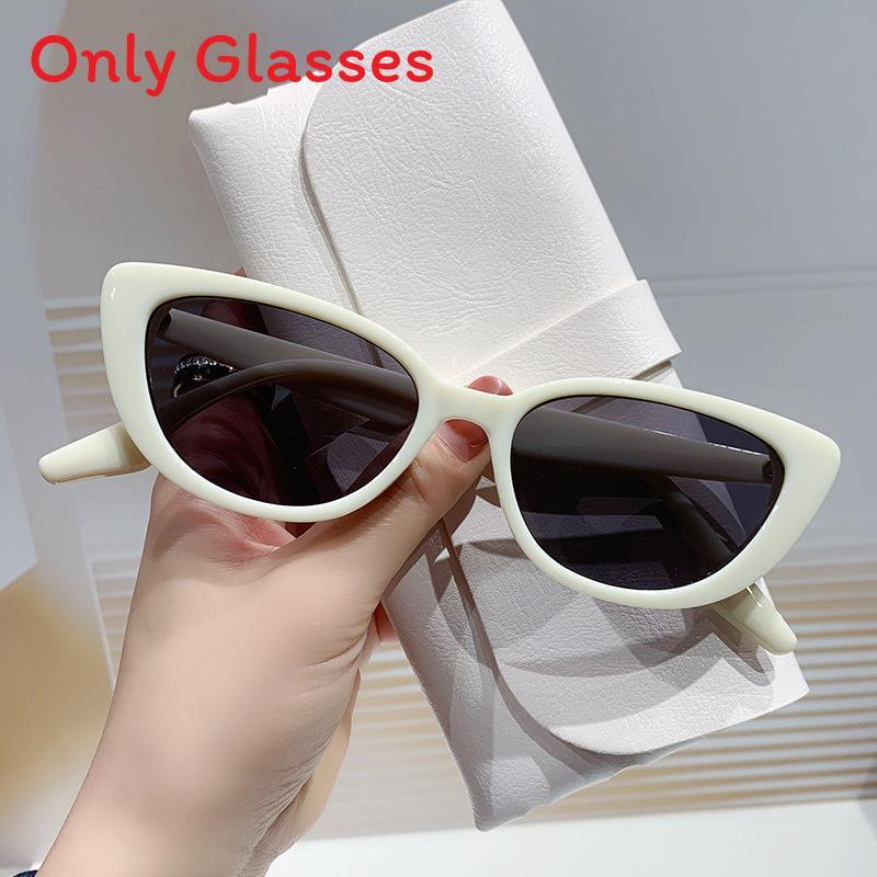 Retro Cat Eye Sunglasses Female Uv400 Protection Modern Sunshade For Beach And Parties