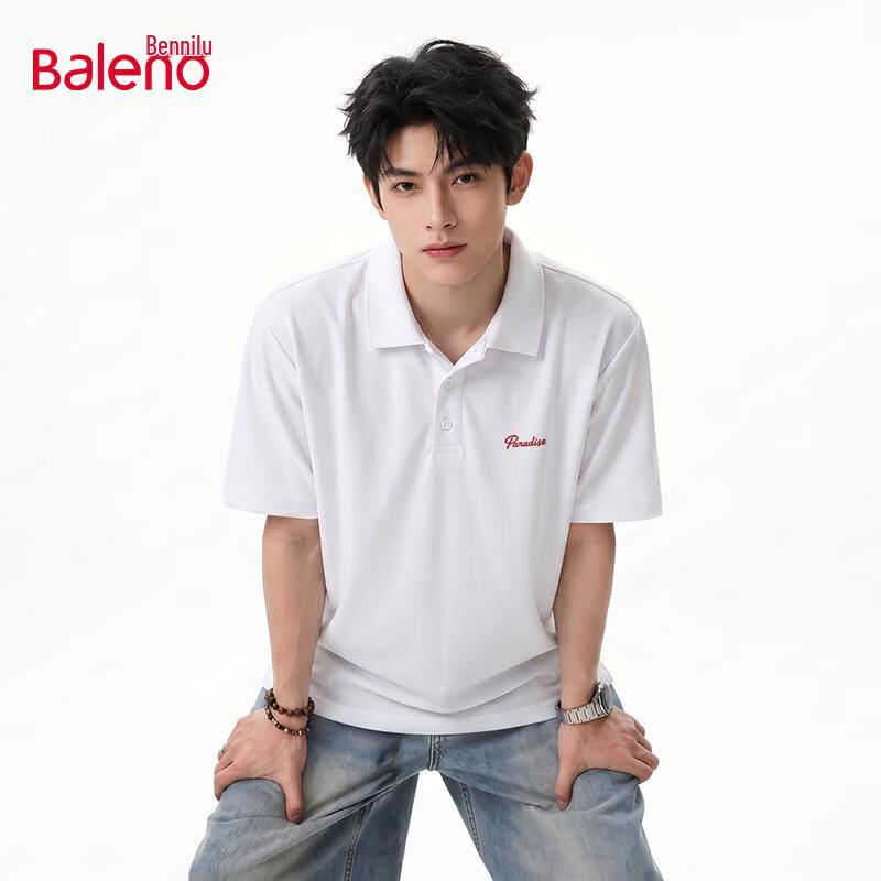 Baleno Unisex Waffle Knit Polo Shirt M