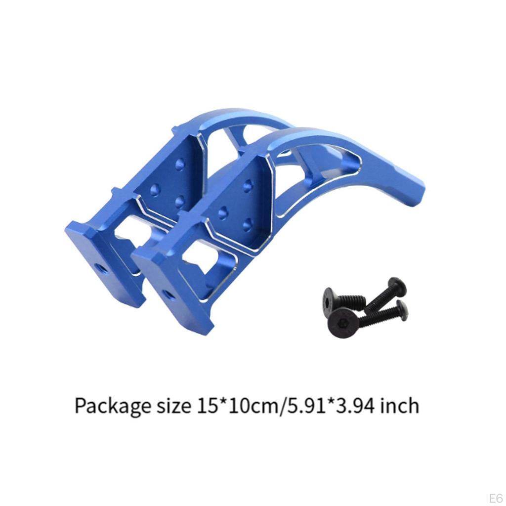 Aluminum Alloy Rear Wing Support Frame, Metal Lightweight Diffuser RC Car Part for