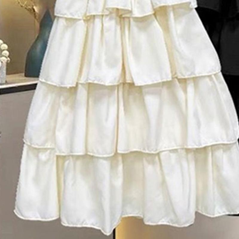 Girls Summer Dress Children Layers Slip Long Gown Kids Birthday Party Vestidos Clothes Teenager Casual Sling Clothing