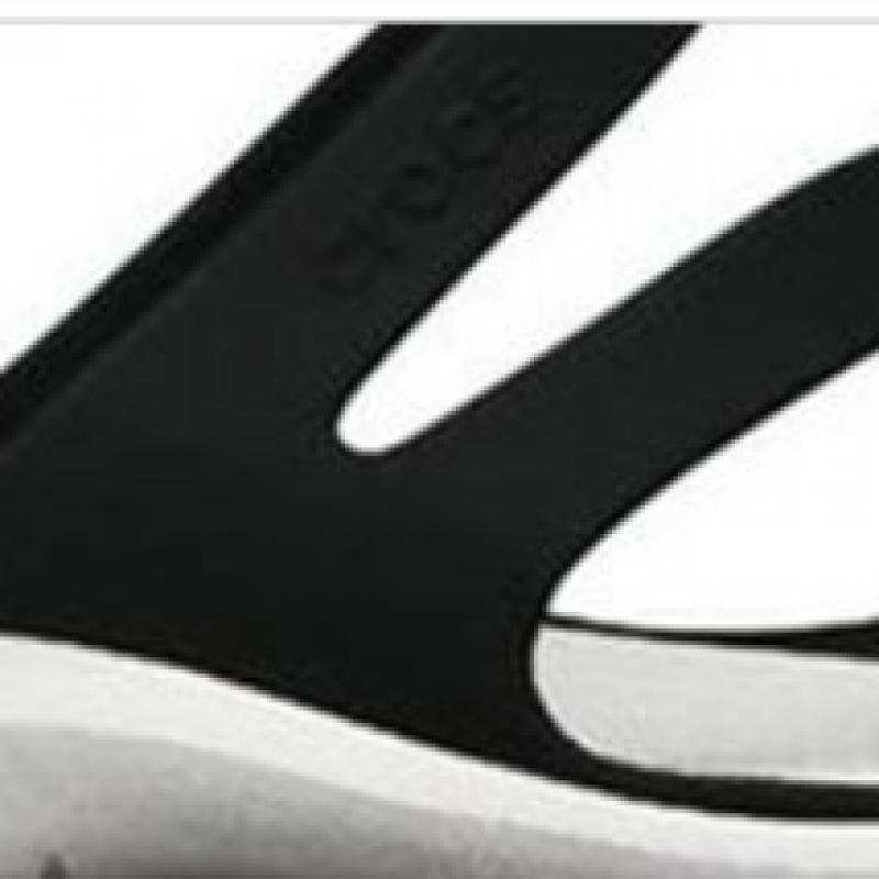 Crocs Womens Swiftwater Sandals Black White 203998 066