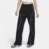 Nike Logo Woven Drawstring Casual Pants Women Bottoms Black FN1950-010