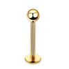 1Pc G23 Titanium Labret Lip Ring Tragus Cartilage Earring 16G Helix Ring Ear Stud Bar Rings Ear Piercing Body Jewelry