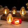 Retro LED Electronic Candlestick Hanging Electronic Candle Lamp  For Halloween Festival Etc