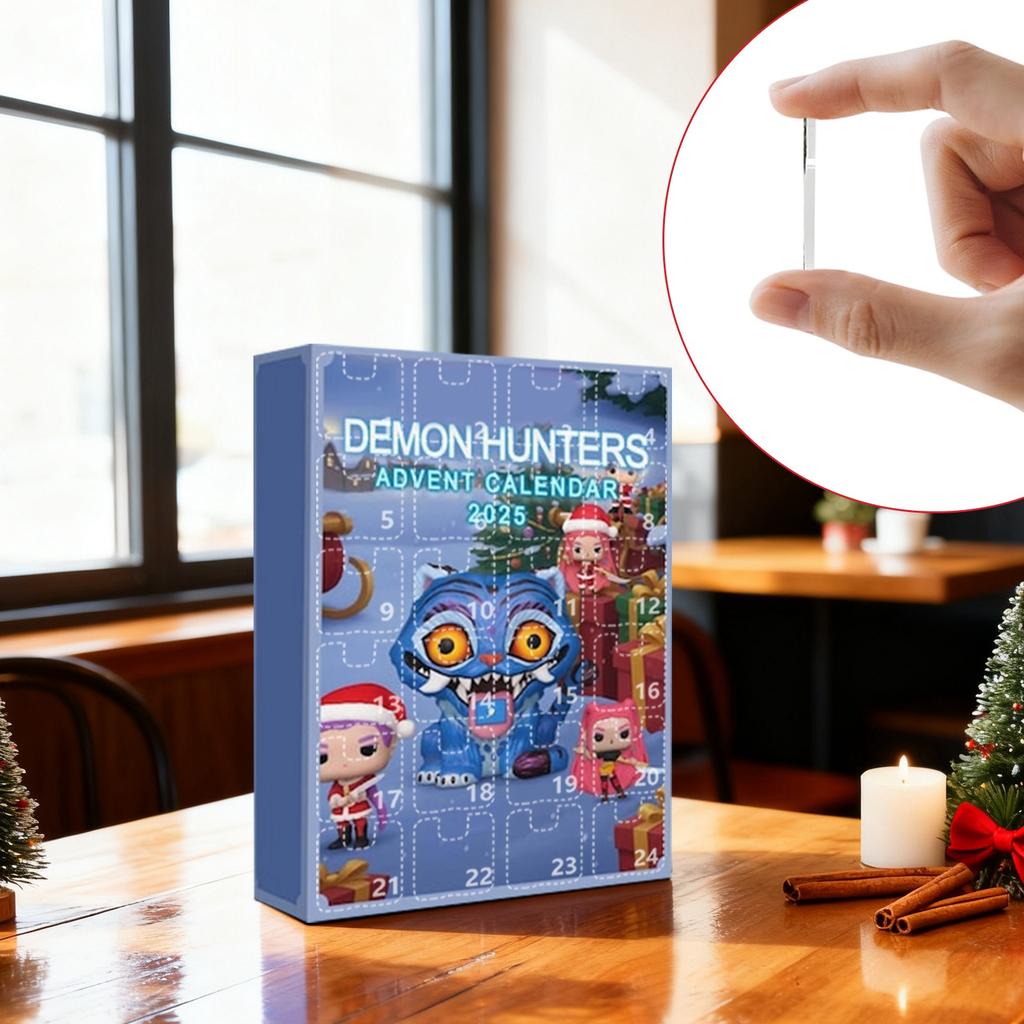 2D Ankunftskalender Enthält 24 Ankunftskalender, Countdown-Kalender und Überraschungs-Sammelobjekte