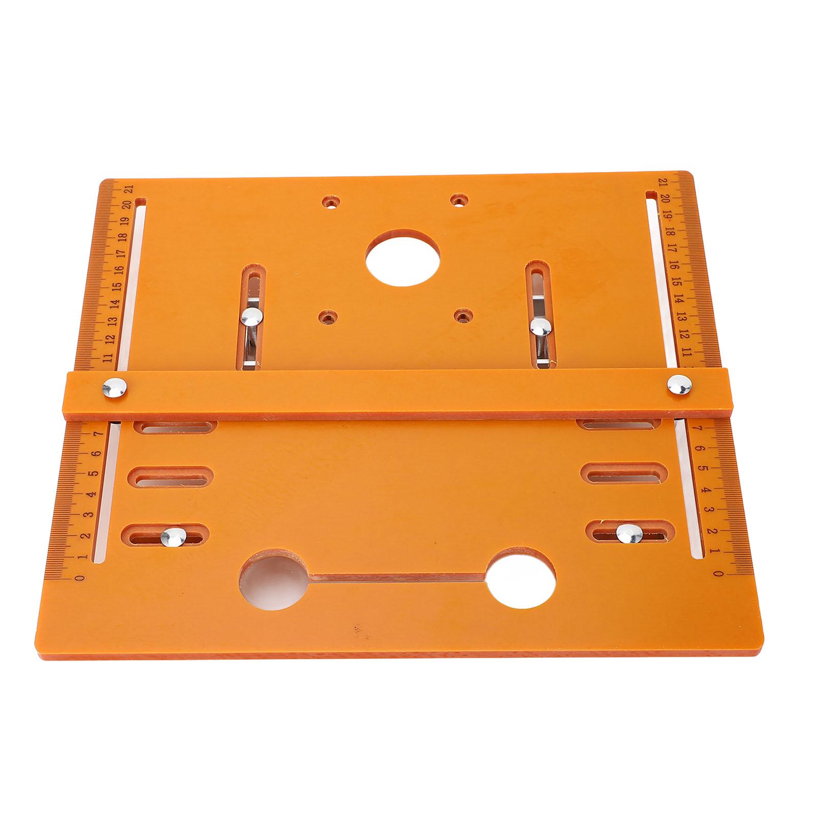 

Cutting Machine Base Plate 28x25cm Cuttable 19cm 4 Inch Circular Saw Guide Rail Bottom Plate for Trimmer Cutter