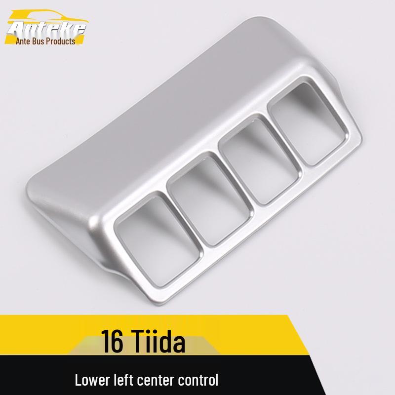 Tiida 16 Lower Left Dashboard Decorative Frame & Headlight Switch Trim