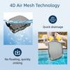 Weighted boosters Seat Cushion With Antislip Base And Breathable Meshes Elderly Sitting Quick Sink Mat Height Enhancer