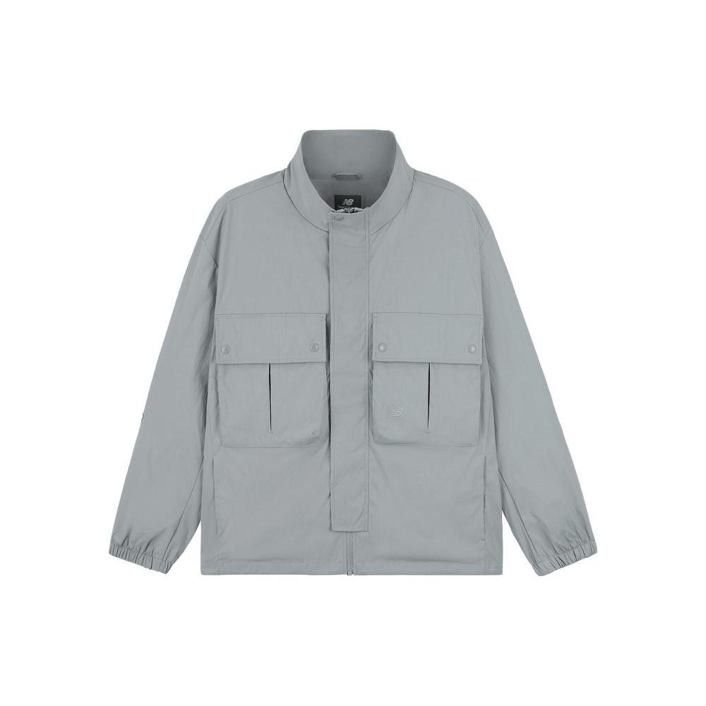 New Balance Fashion Lifestyle Jacket Asia Sizing  Grey  Men s 5AD37111-DKG XL